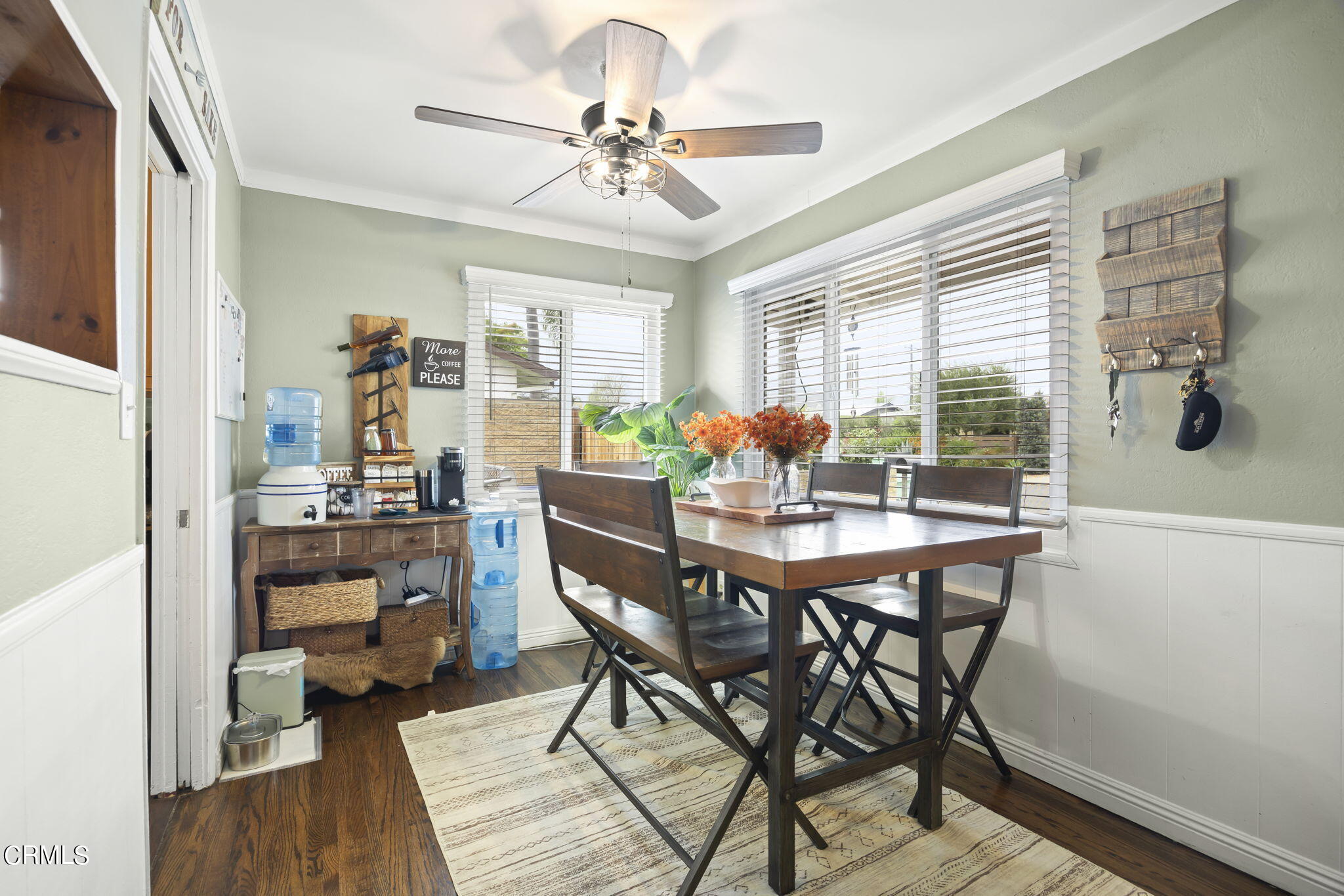 929 Devereux Drive Ojai, CA 93023 - Photo 12 of 40 a view of a dining room with furniture window and outside view