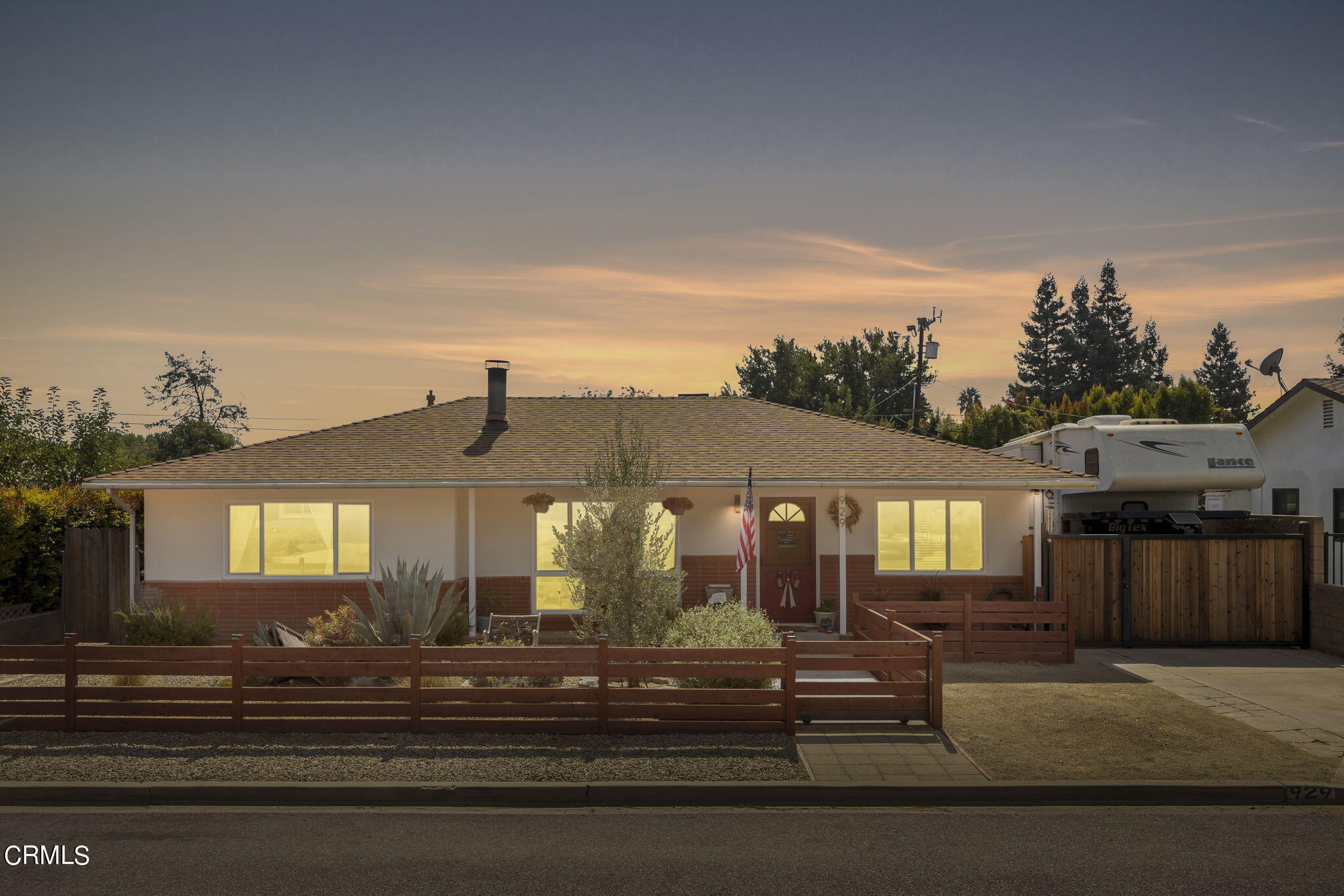 929 Devereux Drive Ojai, CA 93023 - Photo 2 of 40 a front view of a house