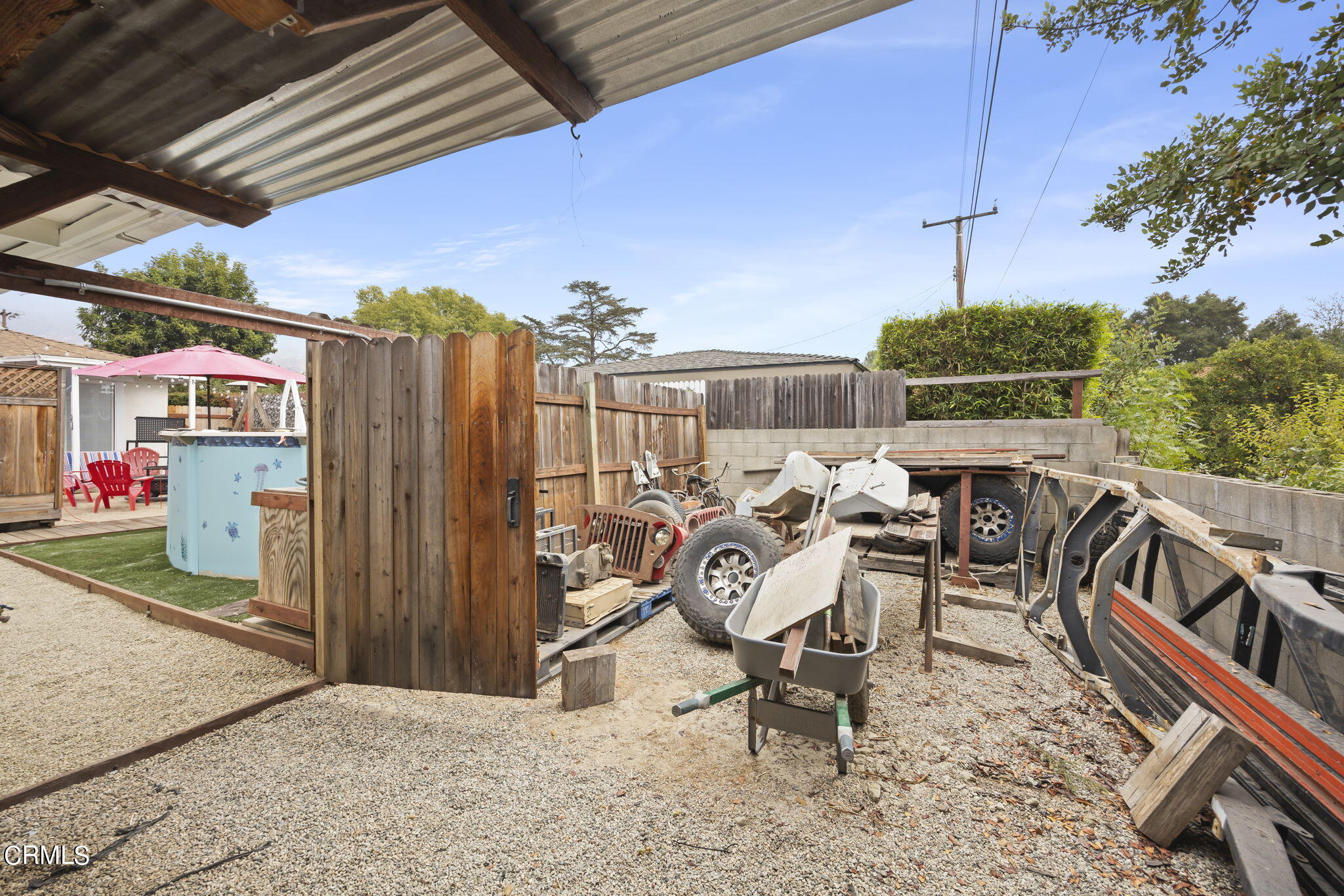 929 Devereux Drive Ojai, CA 93023 - Photo 37 of 40 a view of a patio with table and chairs