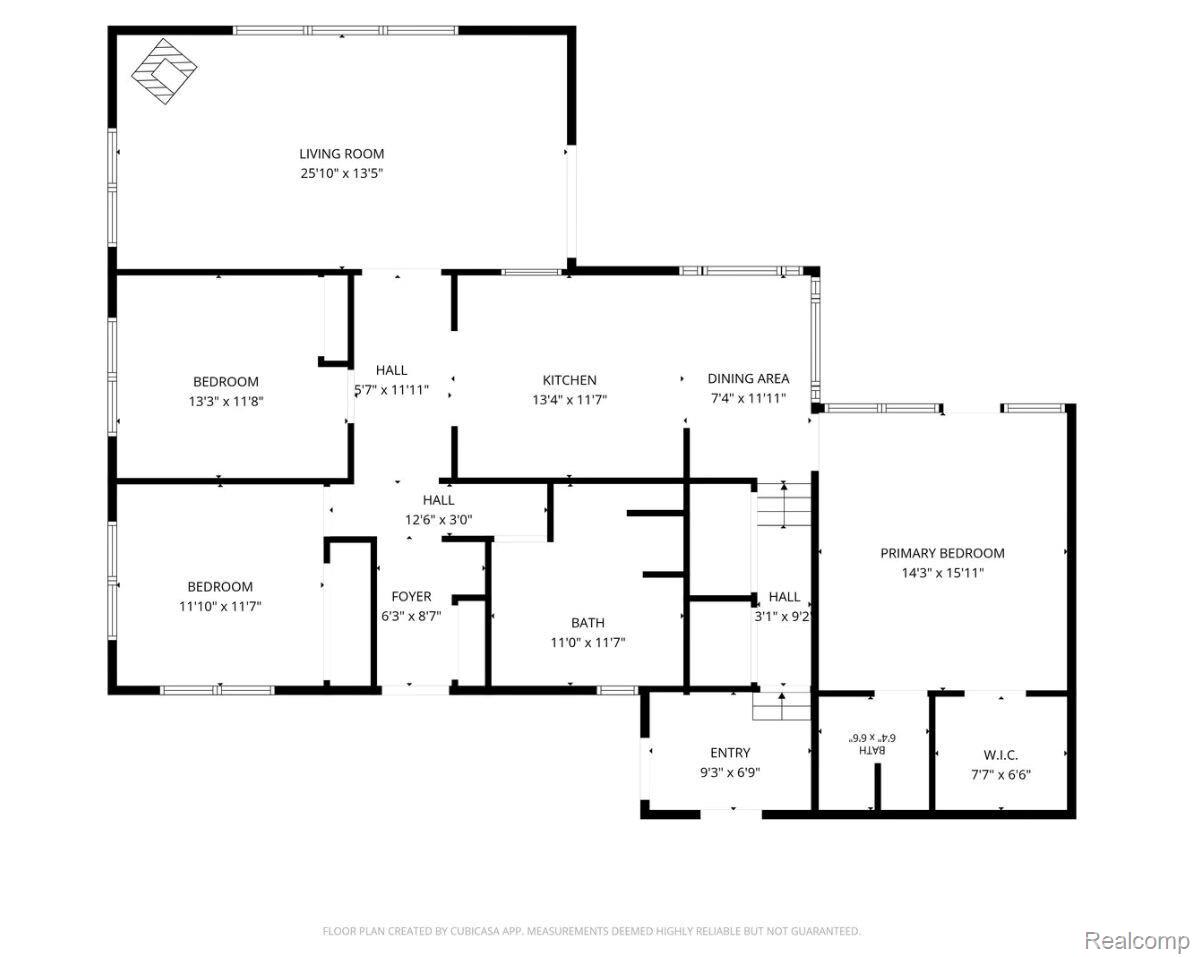 3138 Ponemah Drive Fenton, MI 48430 - Photo 19 of 19 Floor plan