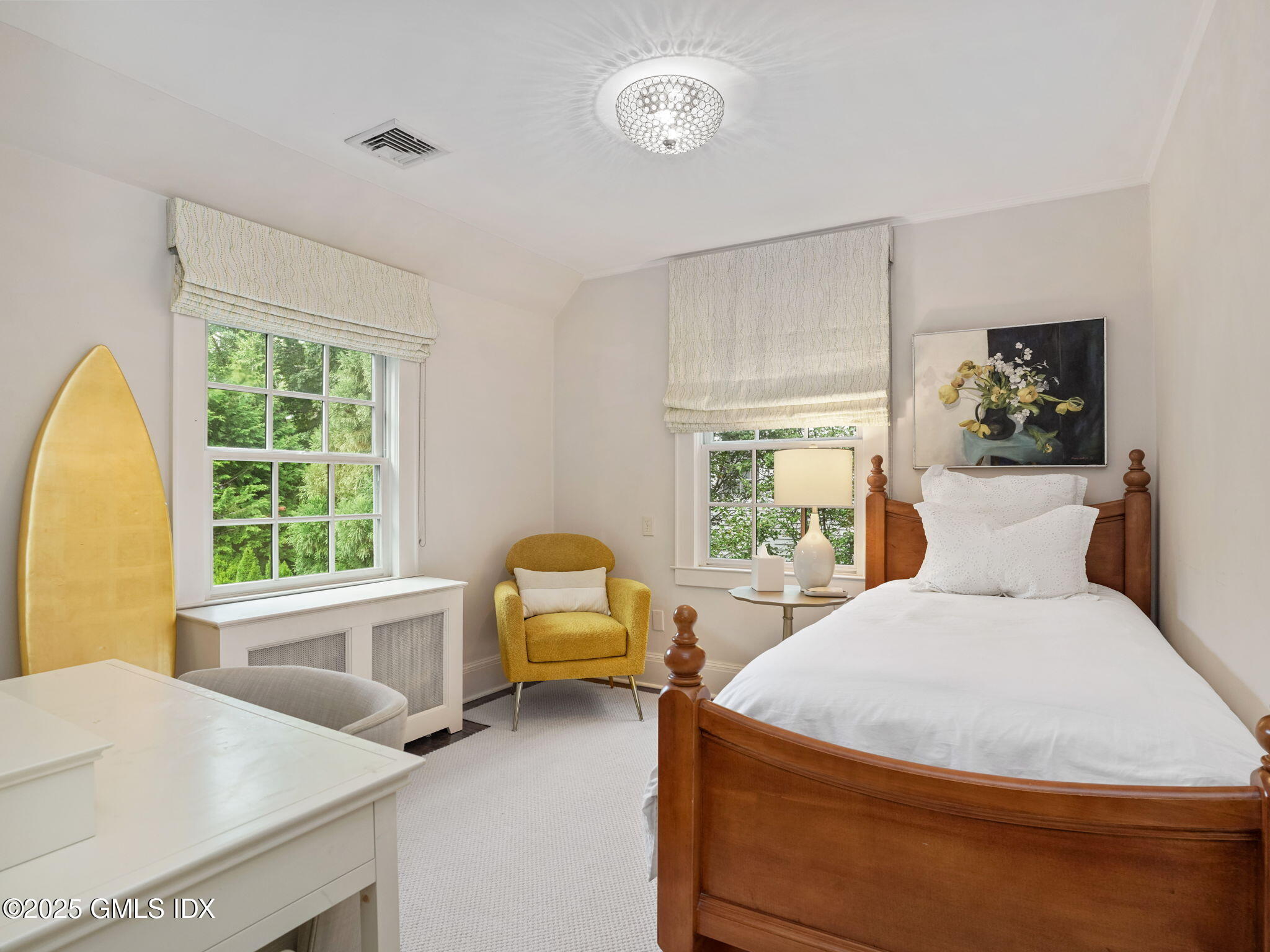 143 Lockwood Road Riverside, CT 06878 - Photo 14 of 39 a bedroom with a bed and a window