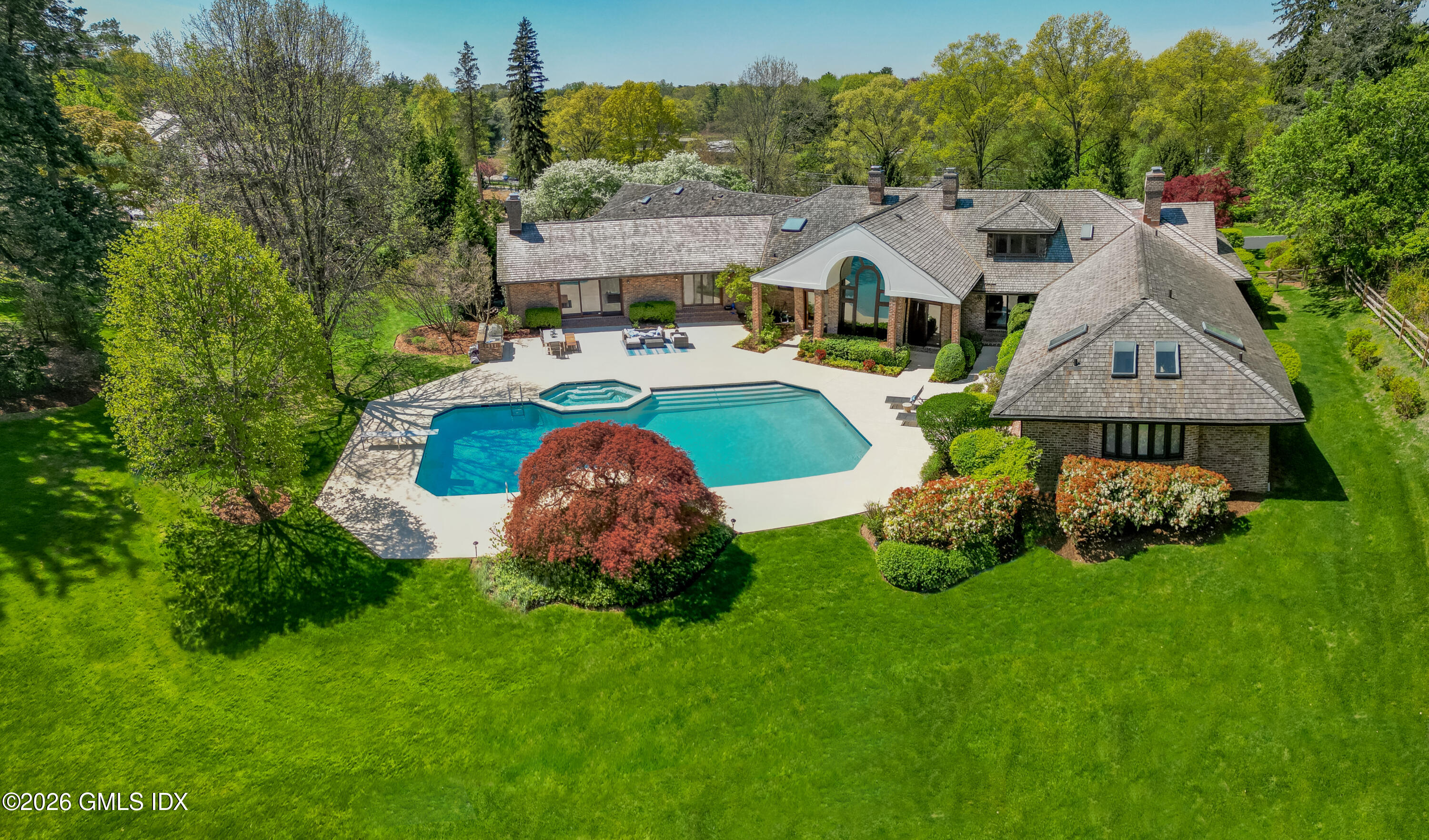 386 North Street Greenwich, CT 06830 - Photo 31 of 31 Aerial View