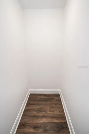 a view of wooden floor