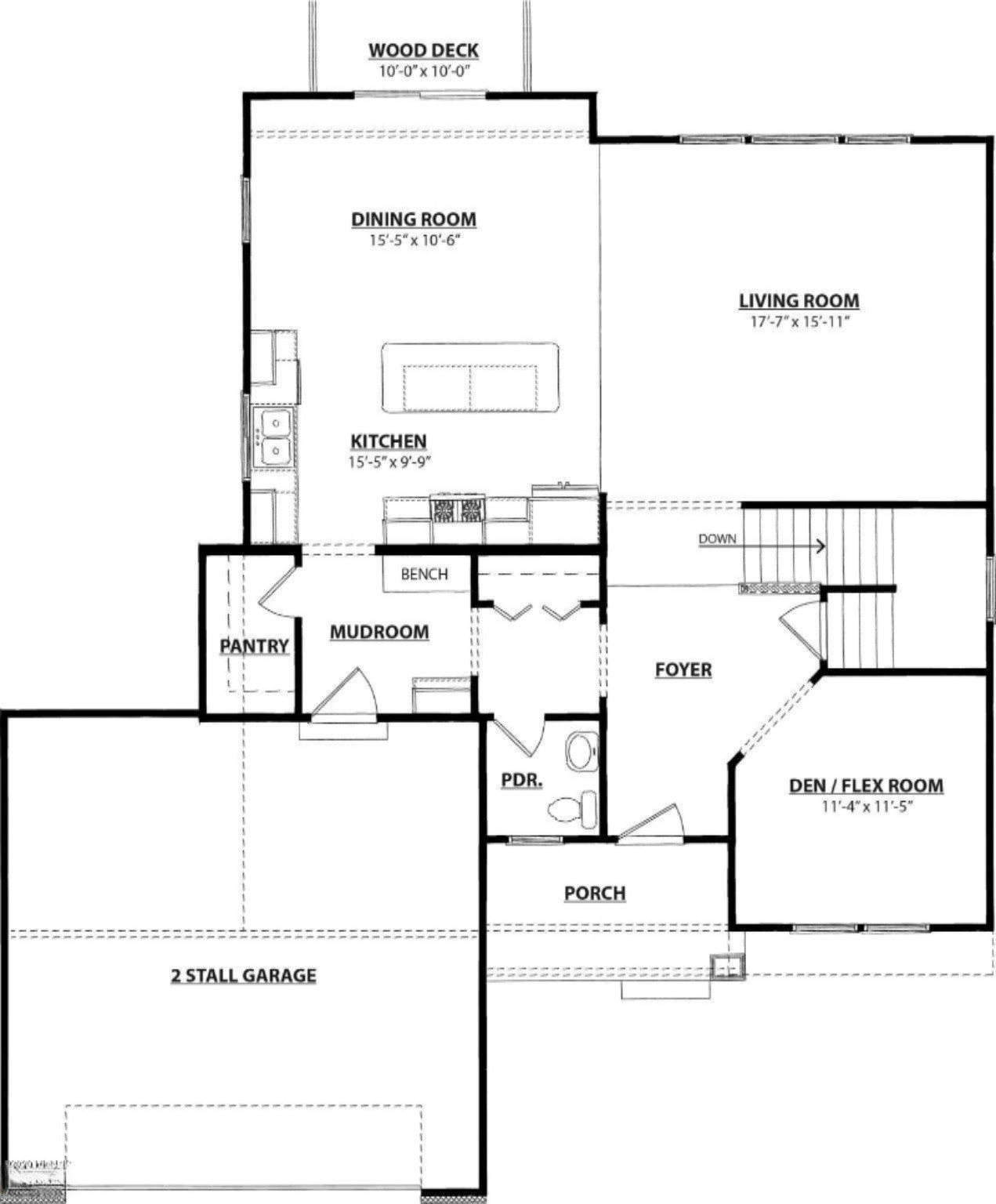 7542 Thistle Street Allendale, MI 49401 - Photo 12 of 13 MaplewoodMainFloor