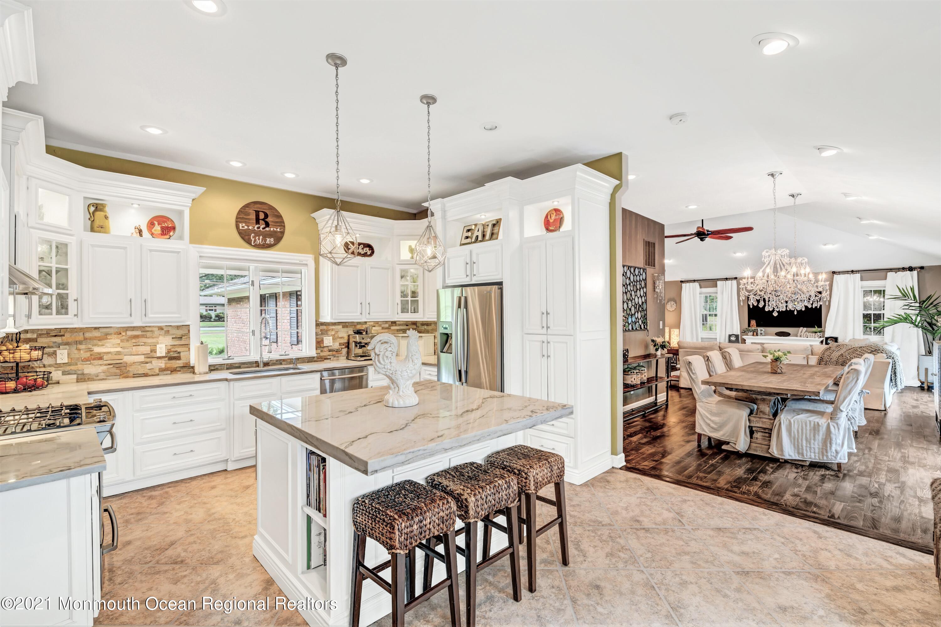 66 Bergerville Road Freehold, NJ 07728 - Photo 13 of 53 kitchen to dining 1