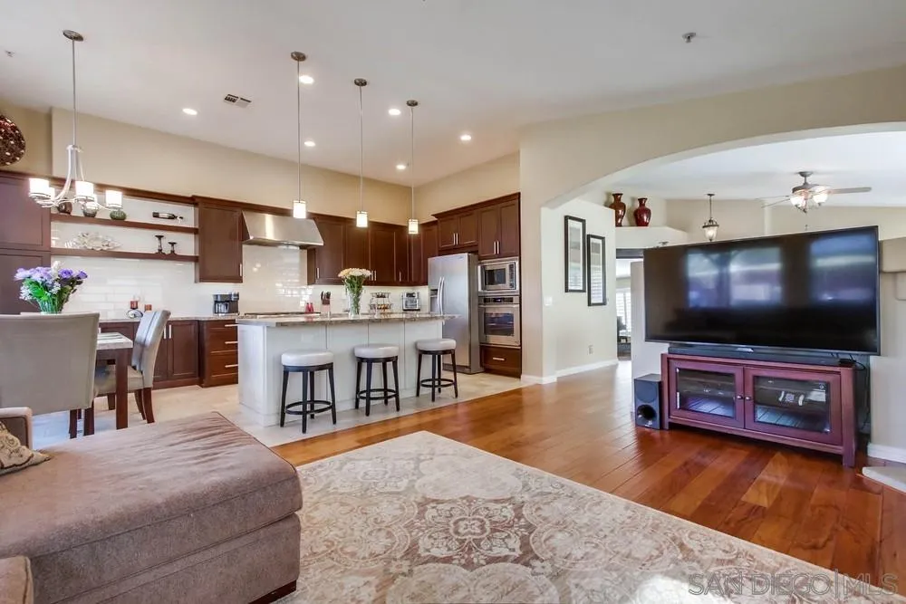 3396 Monique Lane Spring Valley, CA 91977 - Photo 12 of 51 a living room with furniture and a flat screen tv