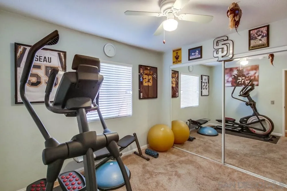 3396 Monique Lane Spring Valley, CA 91977 - Photo 31 of 51 a bedroom with furniture and a window