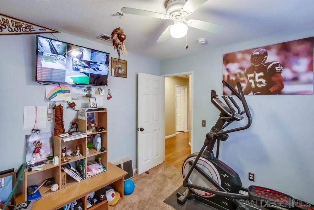 3396 Monique Lane Spring Valley, CA 91977 - Photo 32 of 51 a view of a room with gym equipment