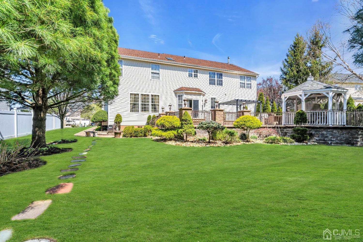 58 Stratton Road Old Bridge, NJ 07747 - Photo 44 of 44 a front view of house with yard and green space