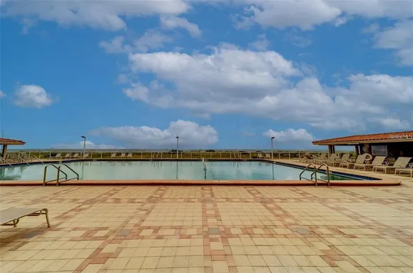 a view of an ocean and beach