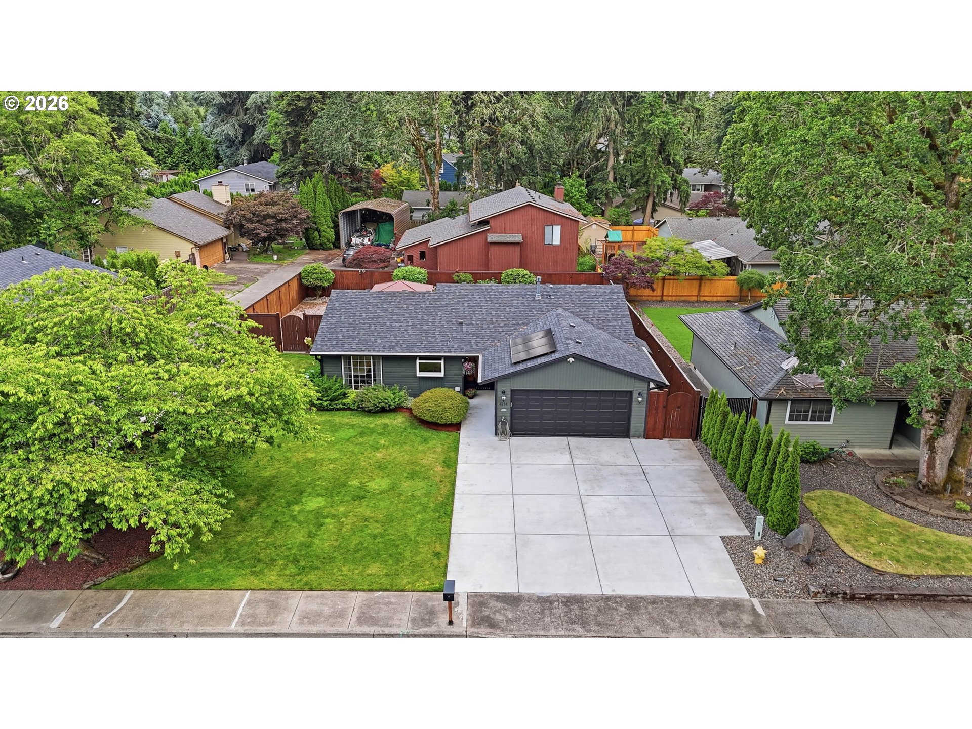 4114 Southeast Spring Street Hillsboro, OR 97123 - Photo 34 of 38 Drone View/UAV