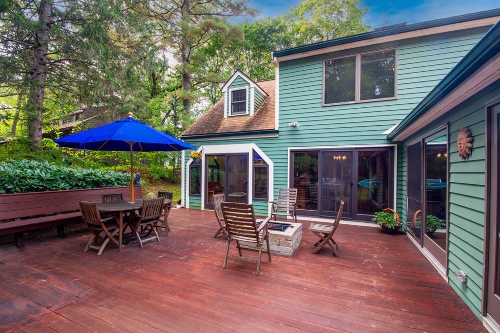29 Sheridan Road Wellesley, MA 02481 - Photo 27 of 32 a view of a house with backyard porch and sitting area