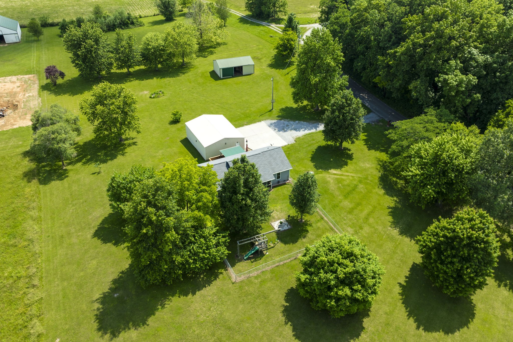 880 Denning Ford Road Portland, TN 37148 - Photo 47 of 54 an aerial view of a residential houses with yard