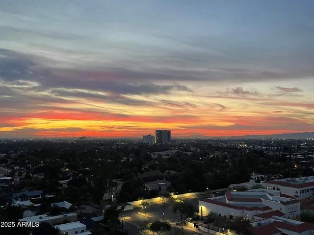 a front view of a building