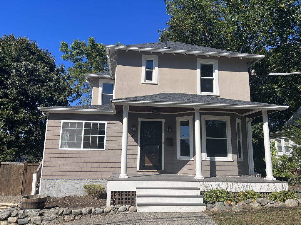 22 Crest Avenue Dedham, MA 02026 - Photo 1 of 1 a view of a house with a yard