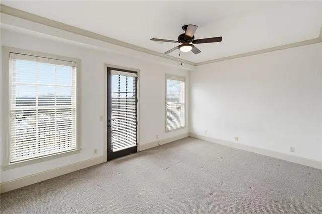 a view of empty room