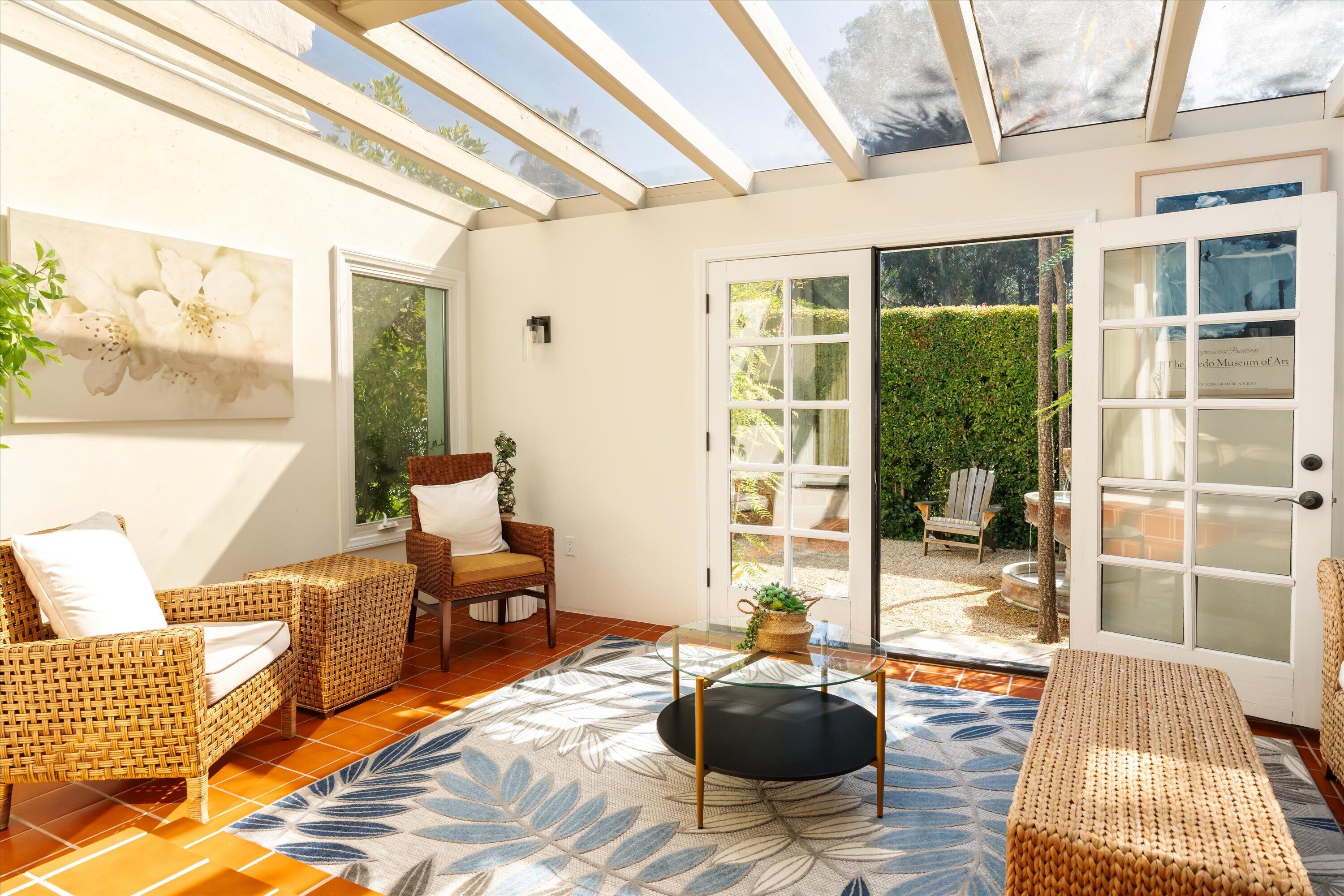 189 Hermosillo Road Montecito, CA 93108 - Photo 7 of 49 Sunroom