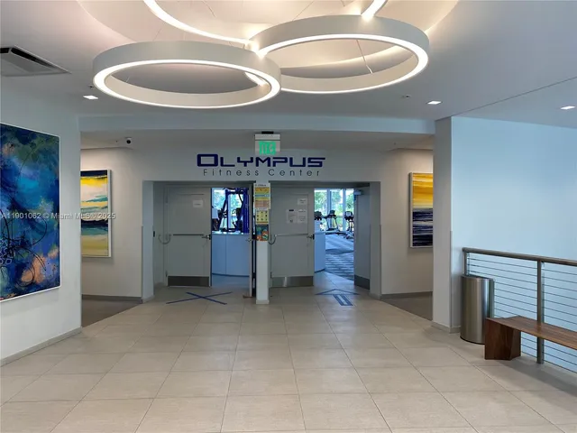 a room with furniture