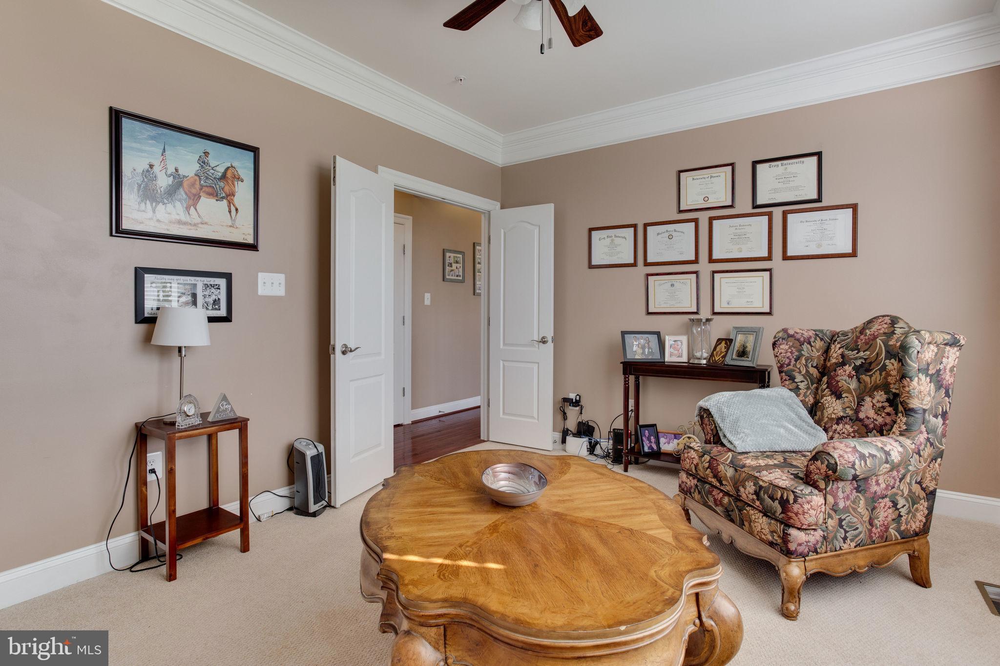 13111 Hunters Ridge Lane Bowie, MD 20721 - Photo 28 of 69 Main Level office/Den view 2