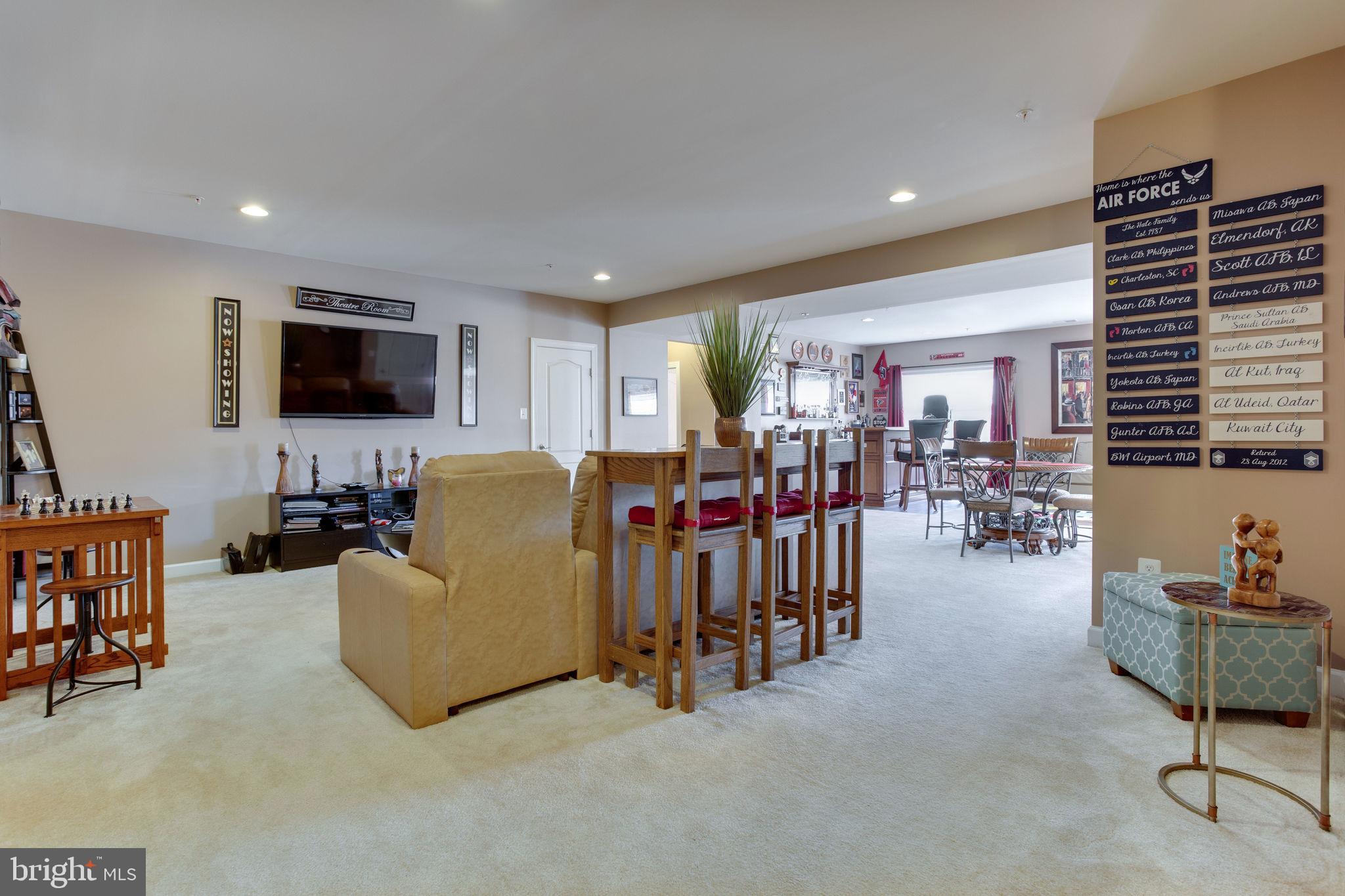 13111 Hunters Ridge Lane Bowie, MD 20721 - Photo 49 of 69 Basement Theater area