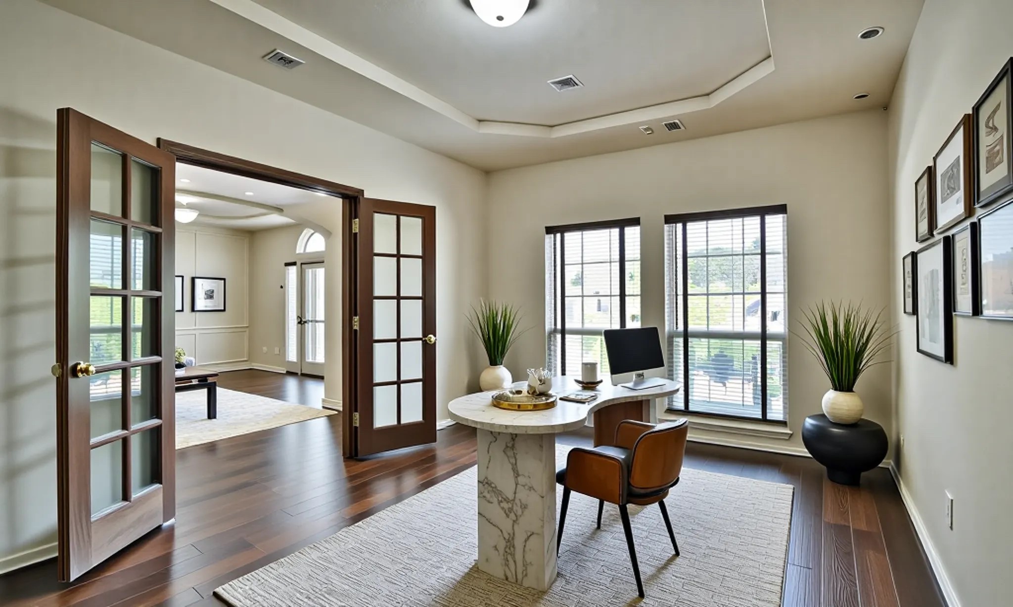 19818 Iceland Court Spring, TX 77379 - Photo 6 of 35 a living room with furniture and a wooden floor