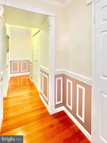 a view of an front door