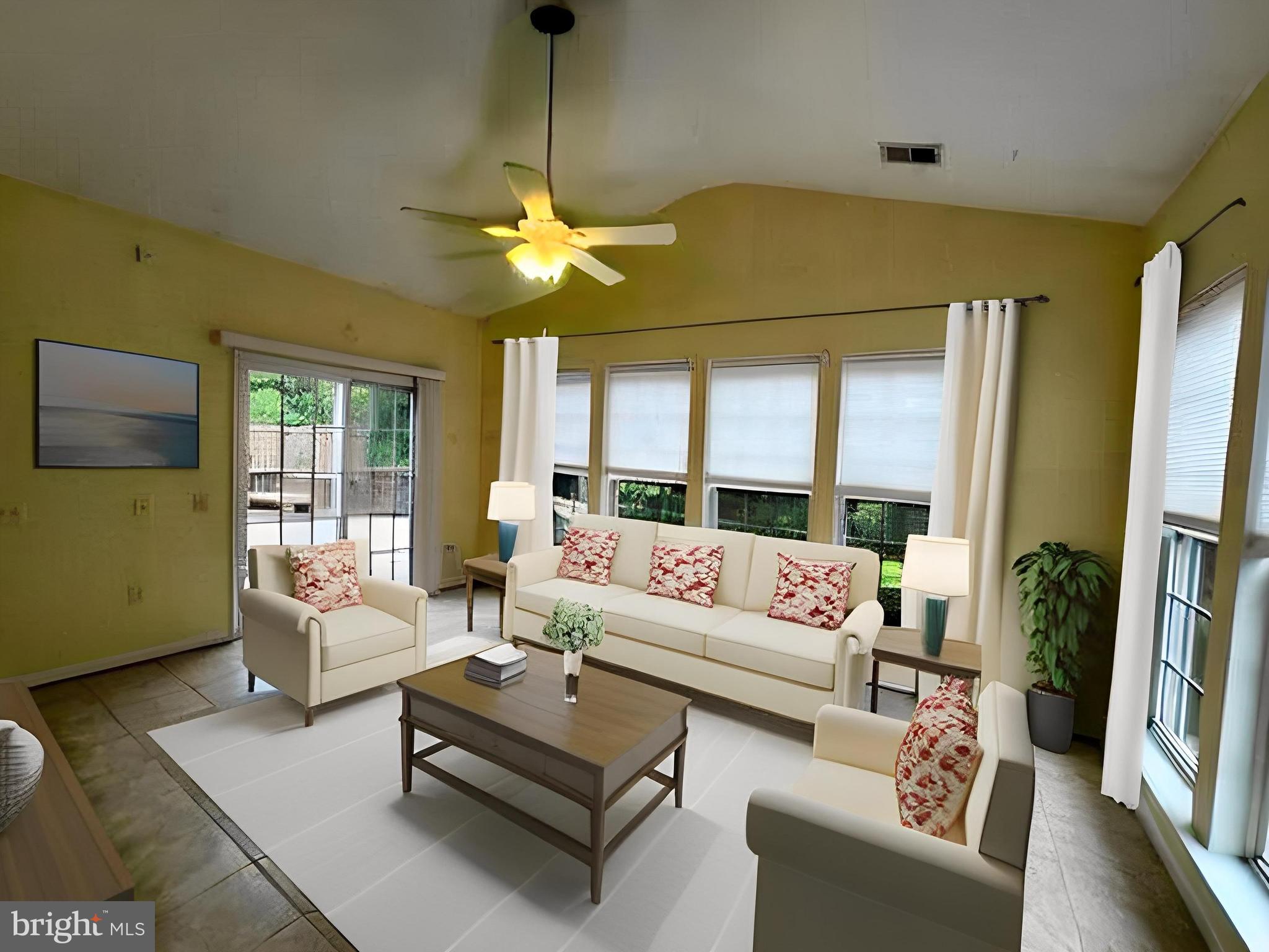 1720 Faversham Way Woodbridge, VA 22192 - Photo 15 of 30 a living room with furniture and a large window