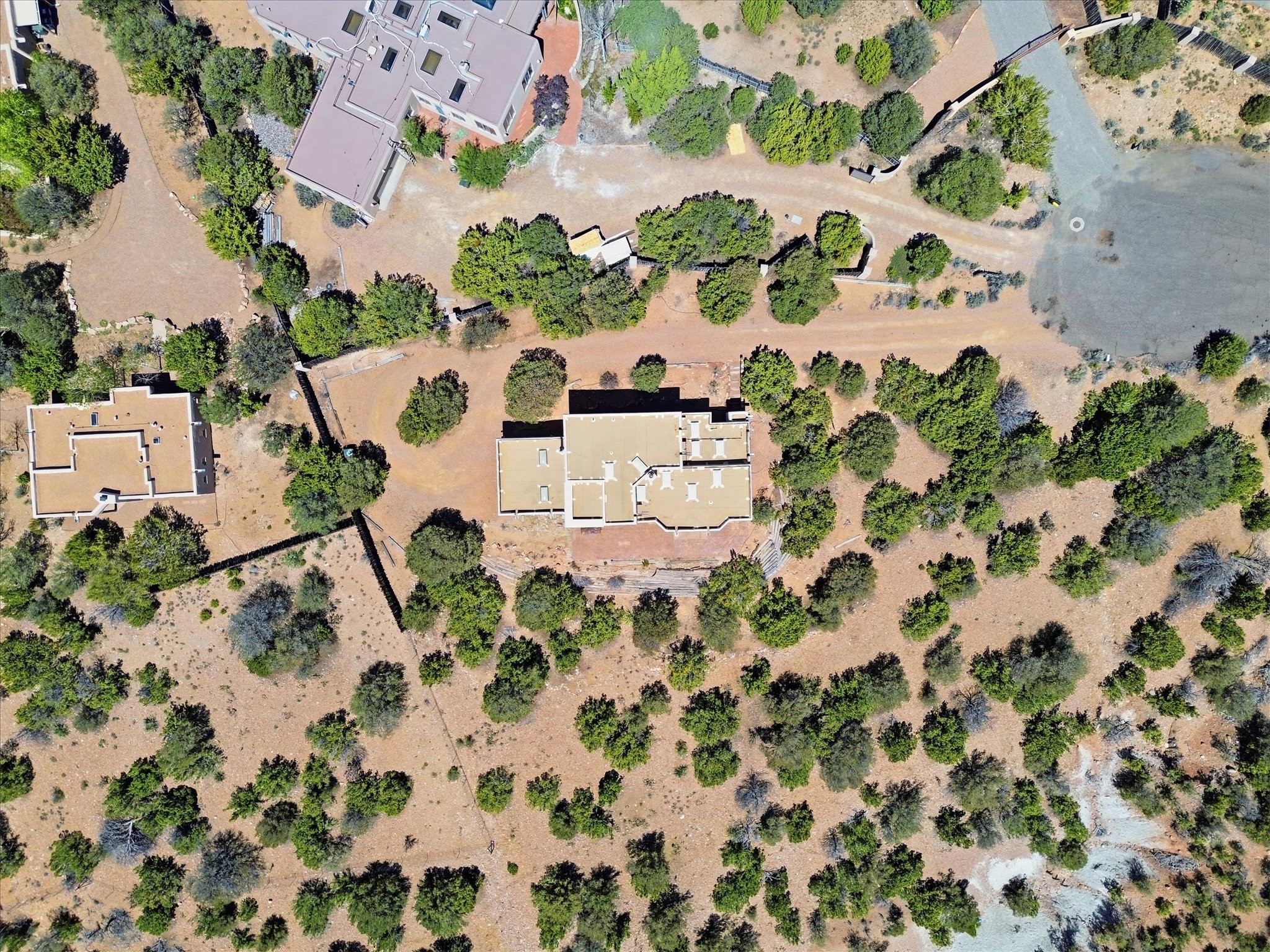 975 Indian Ridge Road Santa Fe, NM 87501 - Photo 61 of 67 Aerial View