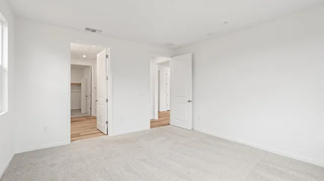 a view of empty room