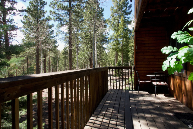 140 East Rim Road Duck Creek Village, UT 84762 - Photo 33 of 45 View of wooden terrace