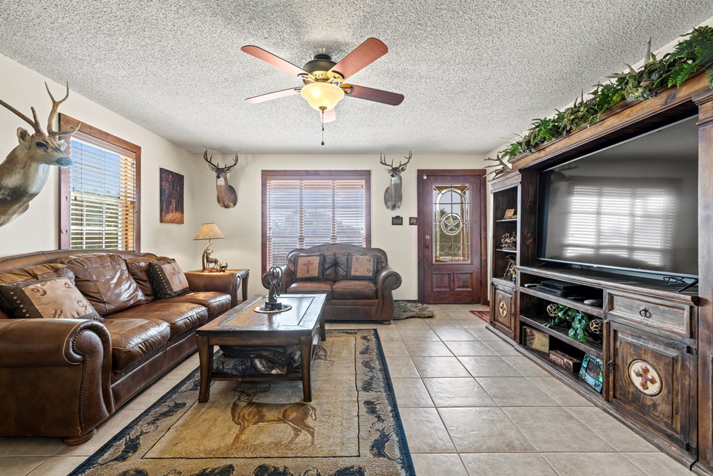3417 Kc 443 Harper, TX 78631 - Photo 35 of 65 a living room with furniture and a flat screen tv
