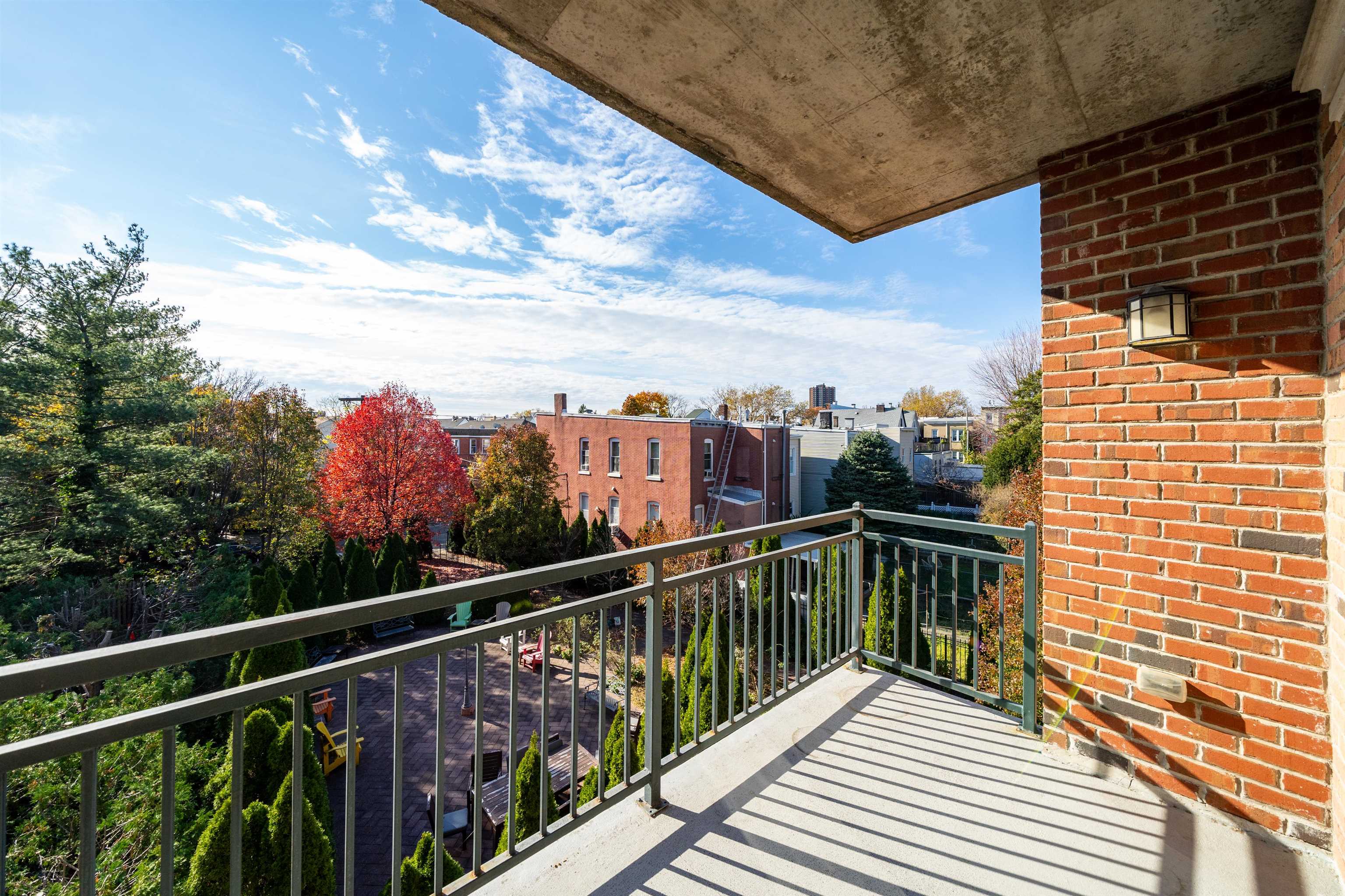 85 Maple Street, Unit 3K Weehawken, NJ 07086 - Photo 10 of 14 a view of a balcony with city view