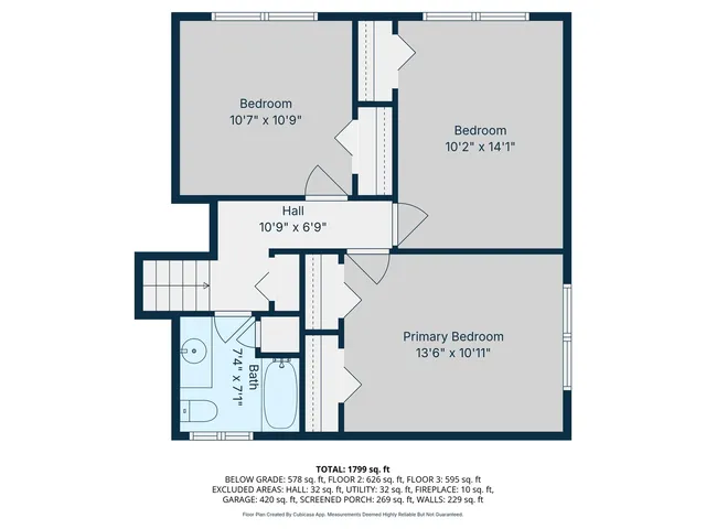 a picture of a book and a bed