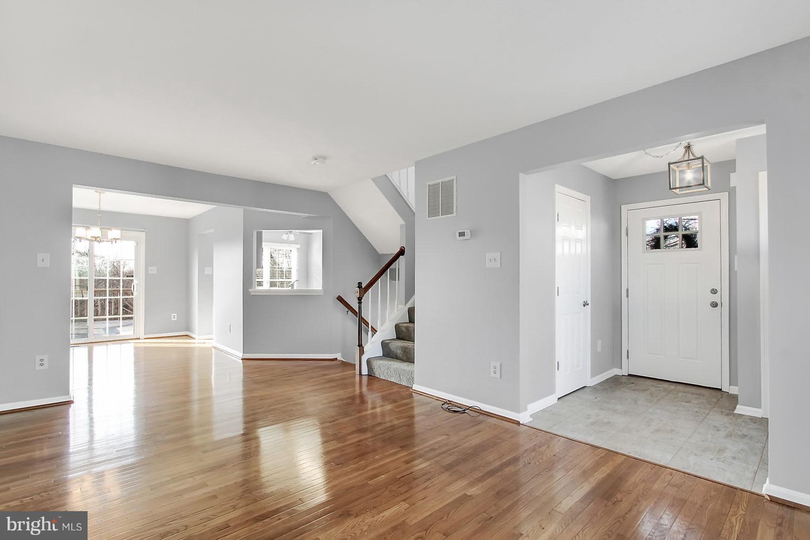 4418 Cole Farm Road Baltimore, MD 21236 - Photo 6 of 24 Lg. Lvg. rm w/hardwood,new paint &outlet covers
