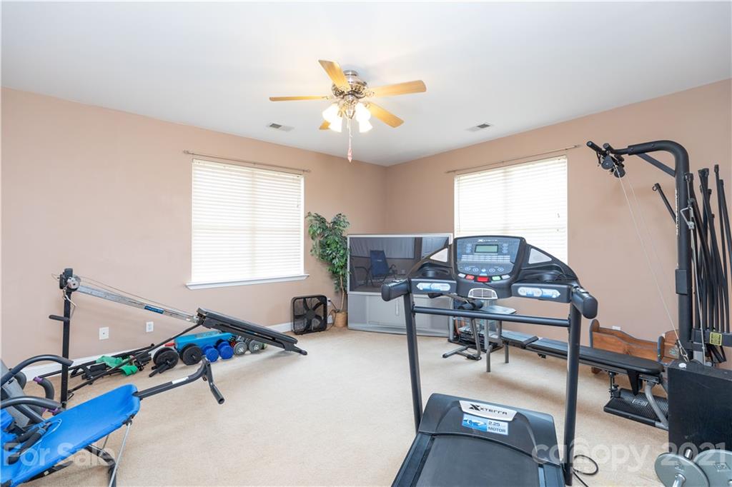 196 Cedar Grove Road York, SC 29745 - Photo 24 of 45 a view of a workspace with furniture and a window