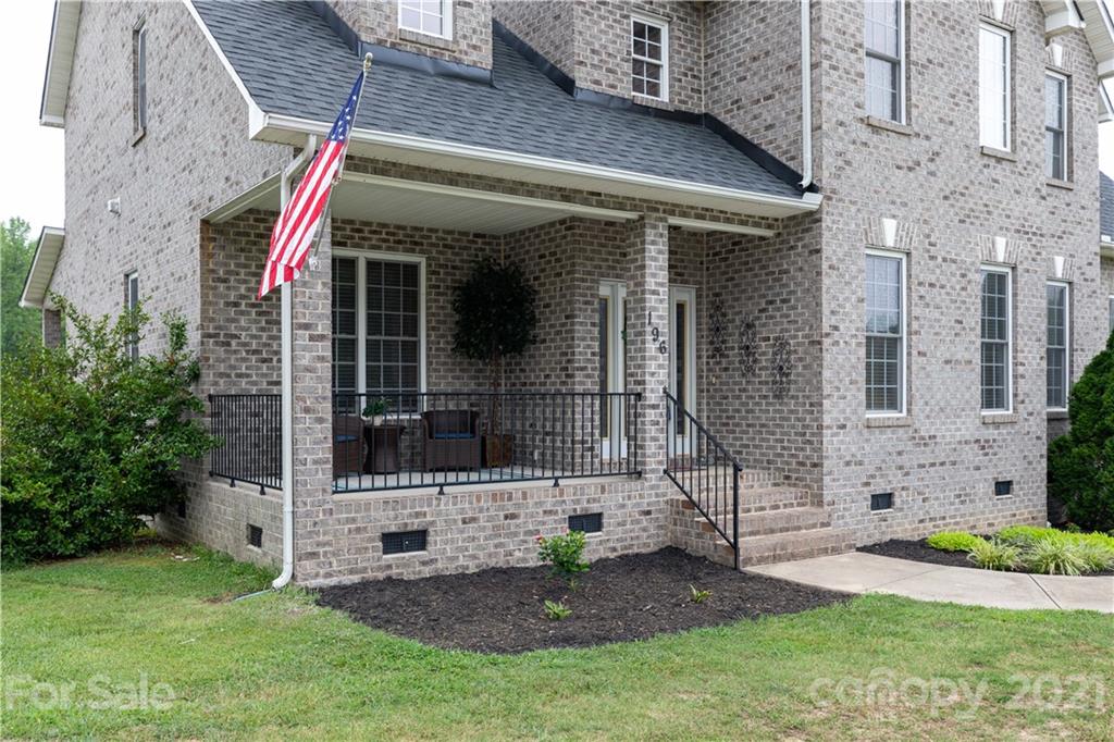 196 Cedar Grove Road York, SC 29745 - Photo 33 of 45 a view of front door of house with a yard
