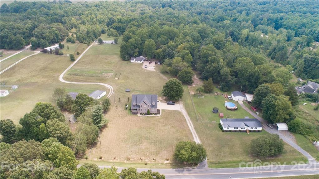 196 Cedar Grove Road York, SC 29745 - Photo 43 of 45 an aerial view of a house
