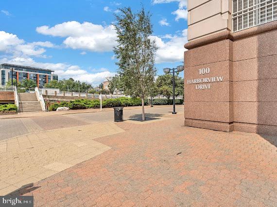 100 Harborview Drive, Unit 202 Baltimore, MD 21230 - Photo 25 of 25 a view of a street with a building in the background