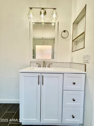 a view of water heater room