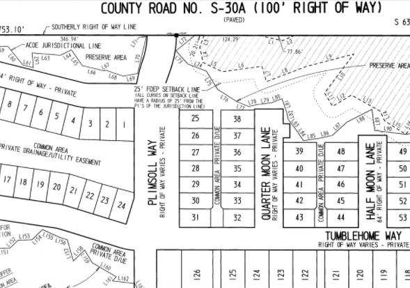 73 Plimsoll Way Santa Rosa Beach, FL 32459 - Photo 11 of 53 Subdivsion Plat portion image - 73 Plims
