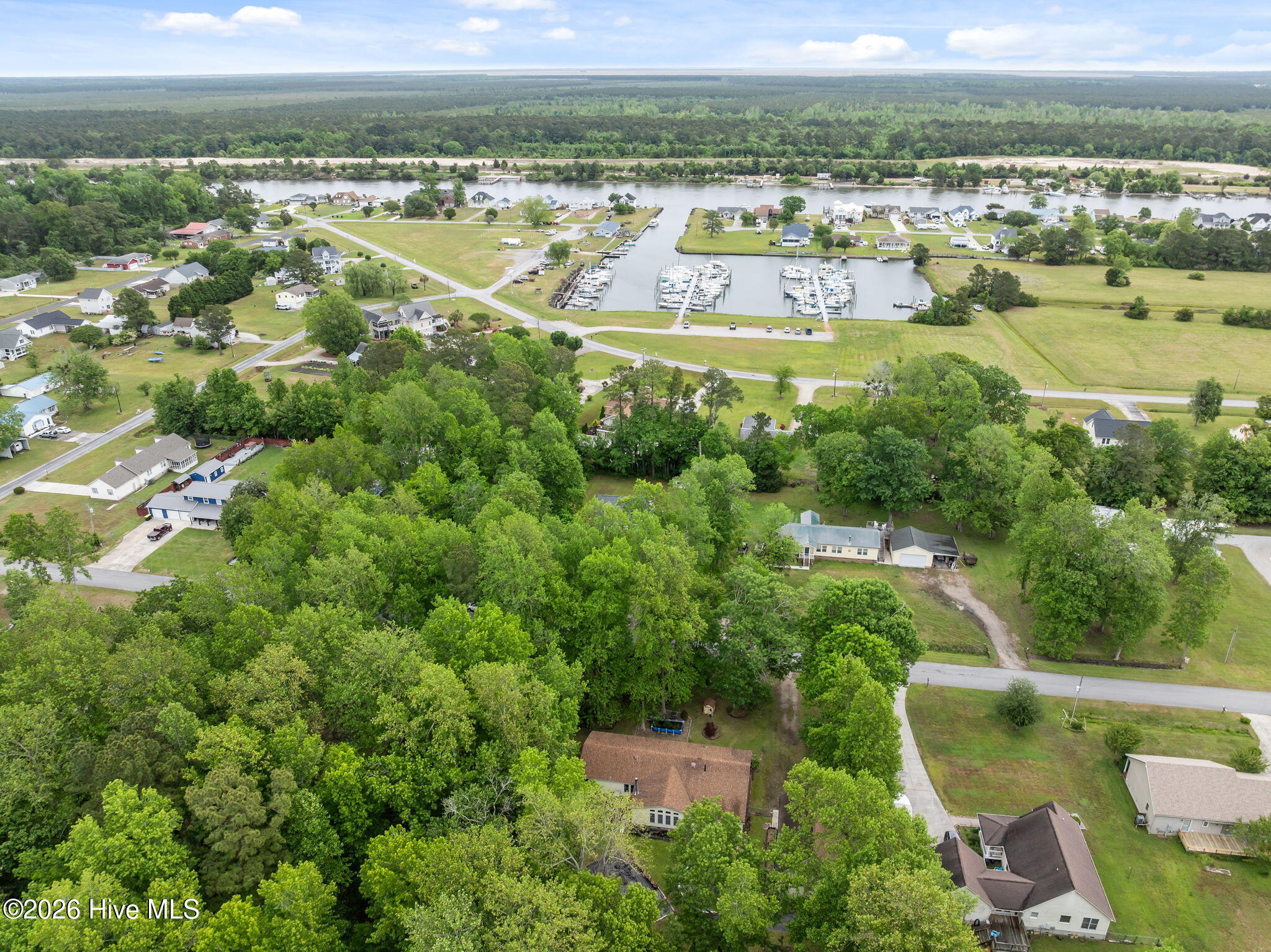 209 Old Ironsides Road Newport, NC 28570 - Photo 47 of 69 Ariel