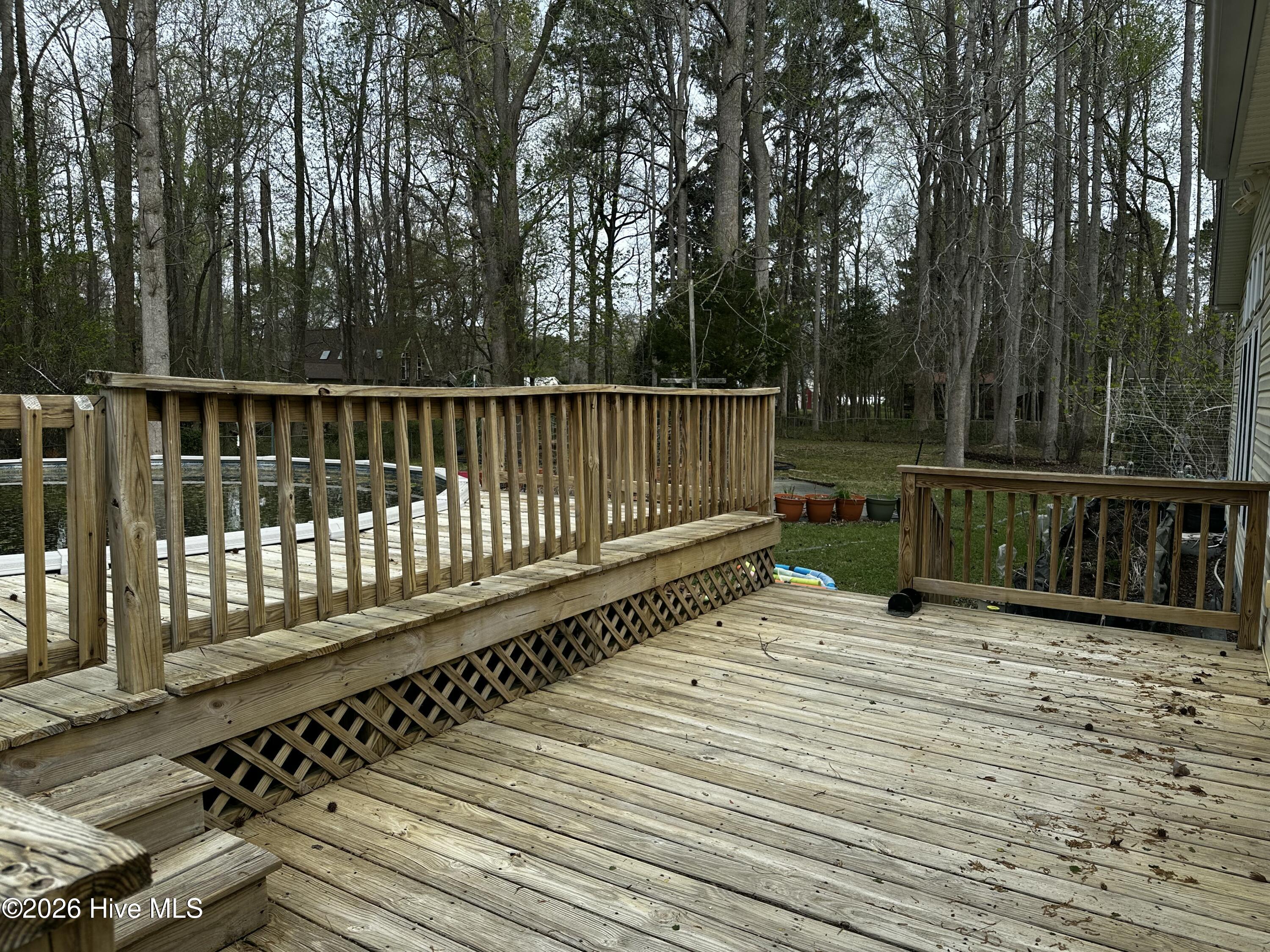 209 Old Ironsides Road Newport, NC 28570 - Photo 6 of 52 Rear Deck