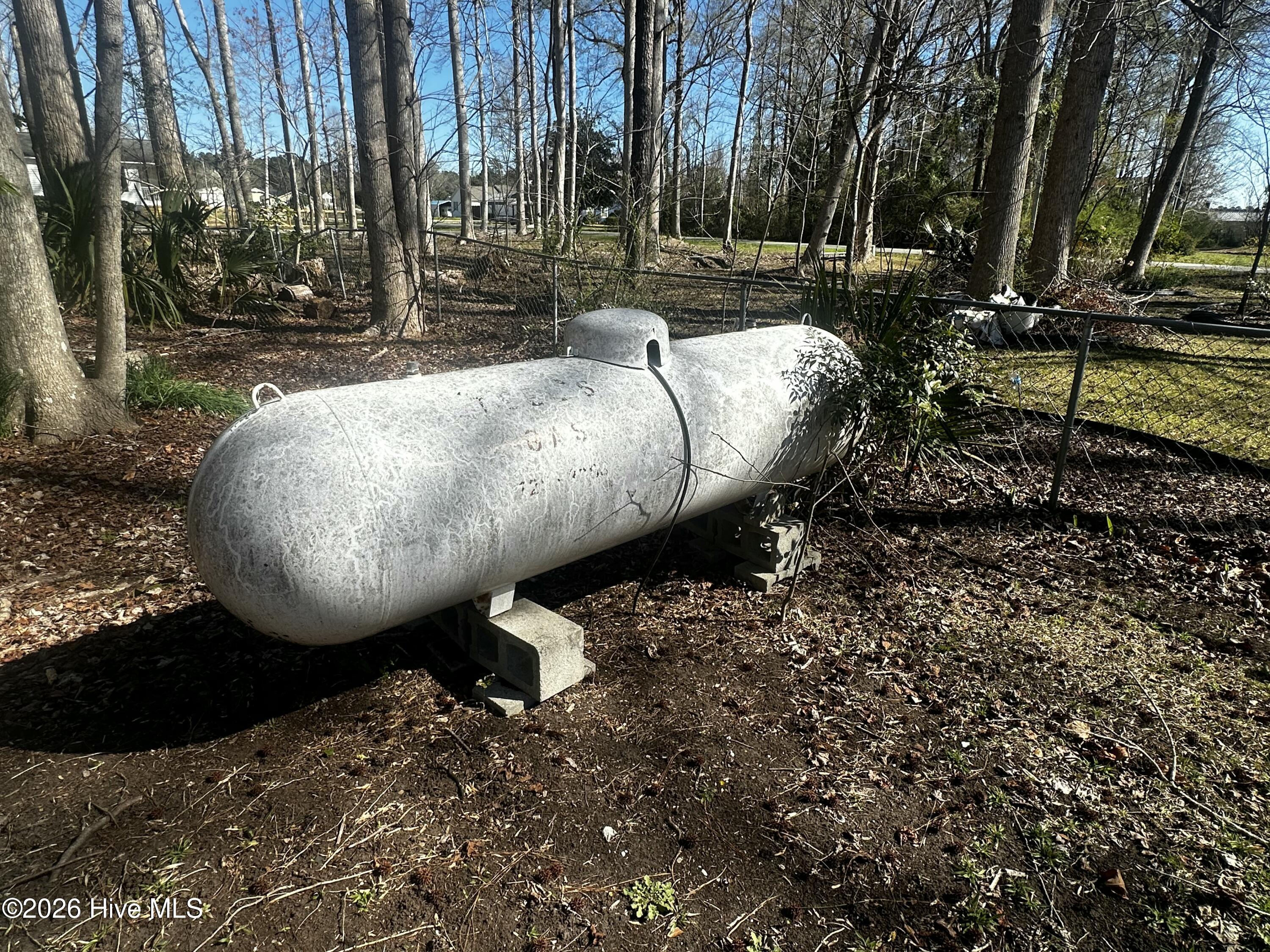 209 Old Ironsides Road Newport, NC 28570 - Photo 9 of 52 Above Ground Propane Tank