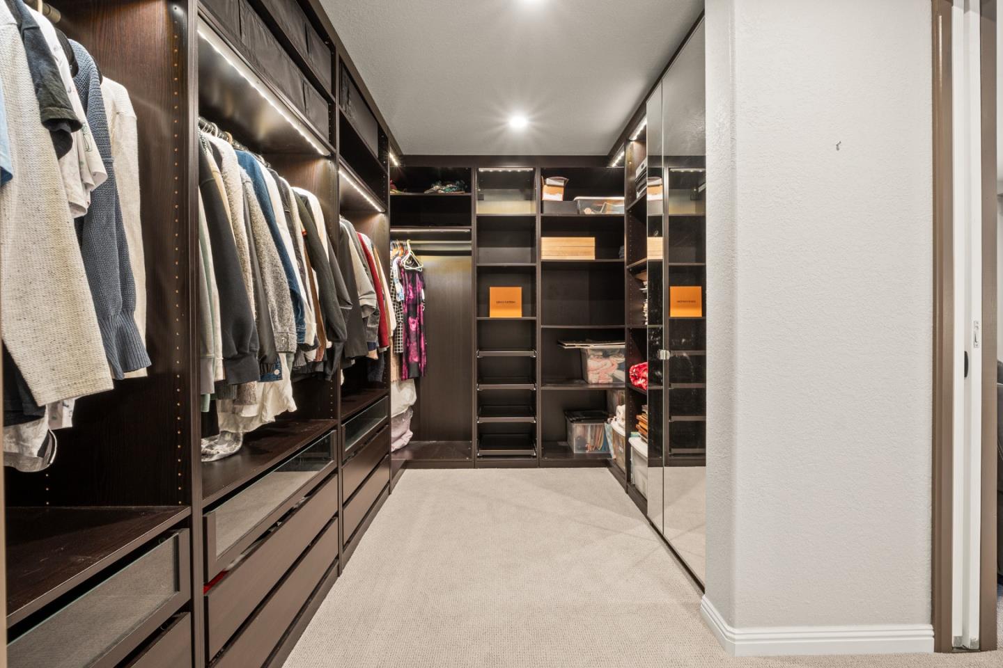 26 Seminole Court San Ramon, CA 94583 - Photo 32 of 51 a view of walk in closet with clothes