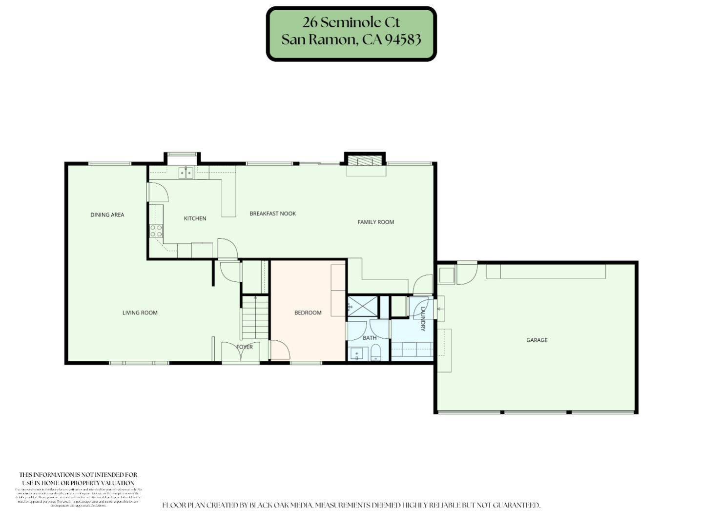 26 Seminole Court San Ramon, CA 94583 - Photo 50 of 51 a picture of a floor plan