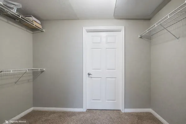 a view of walk in closet