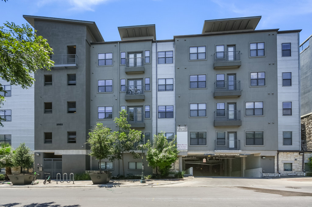 2502 Leon Street, Unit 100 Austin, TX 78705 - Photo 17 of 17 a front view of a multi story building