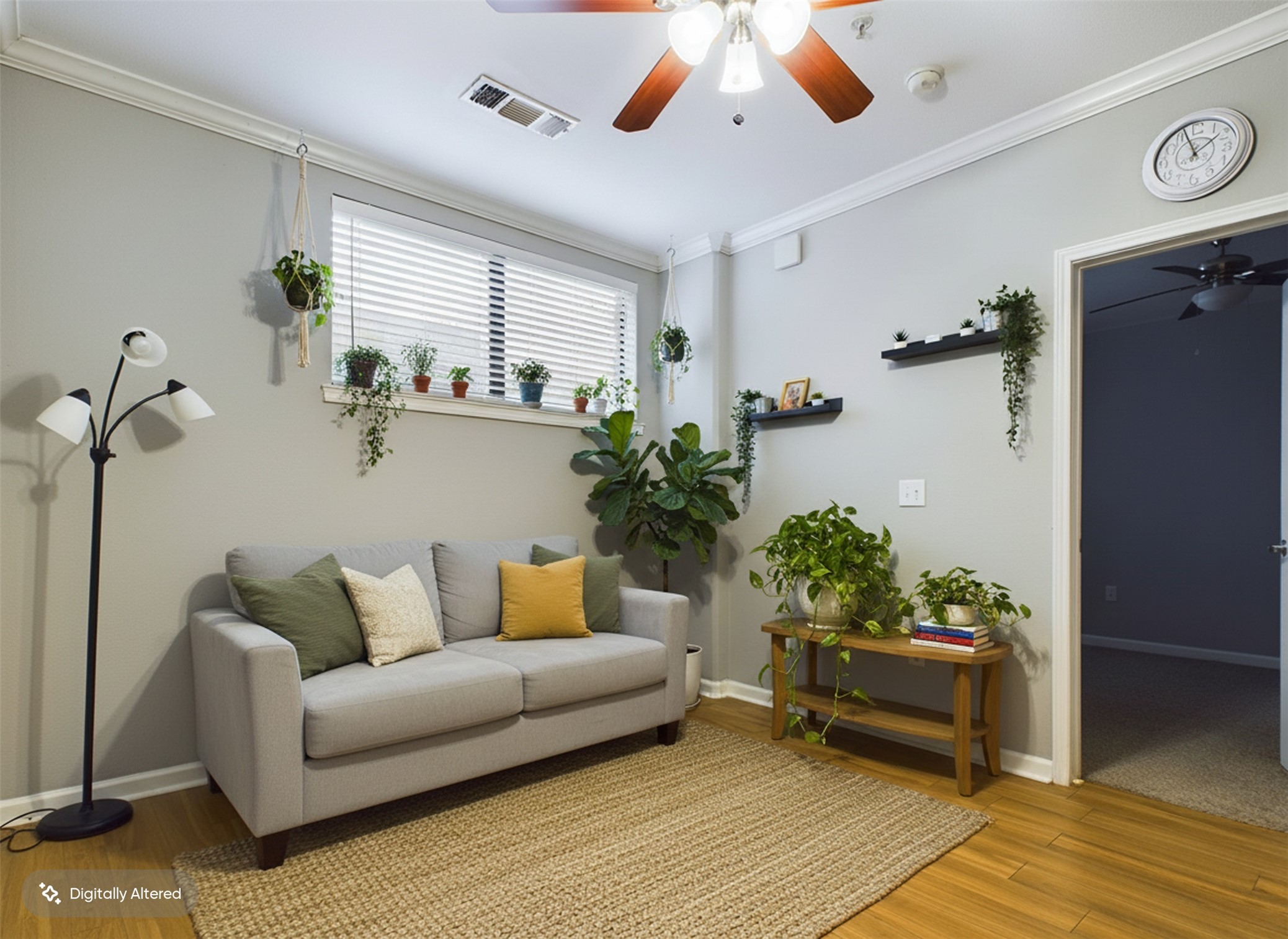 2502 Leon Street, Unit 100 Austin, TX 78705 - Photo 2 of 23 a living room with furniture and a potted plant