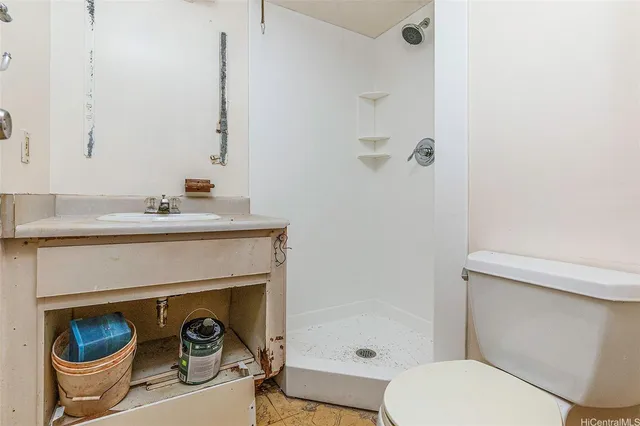 a view of parking space with parked cars