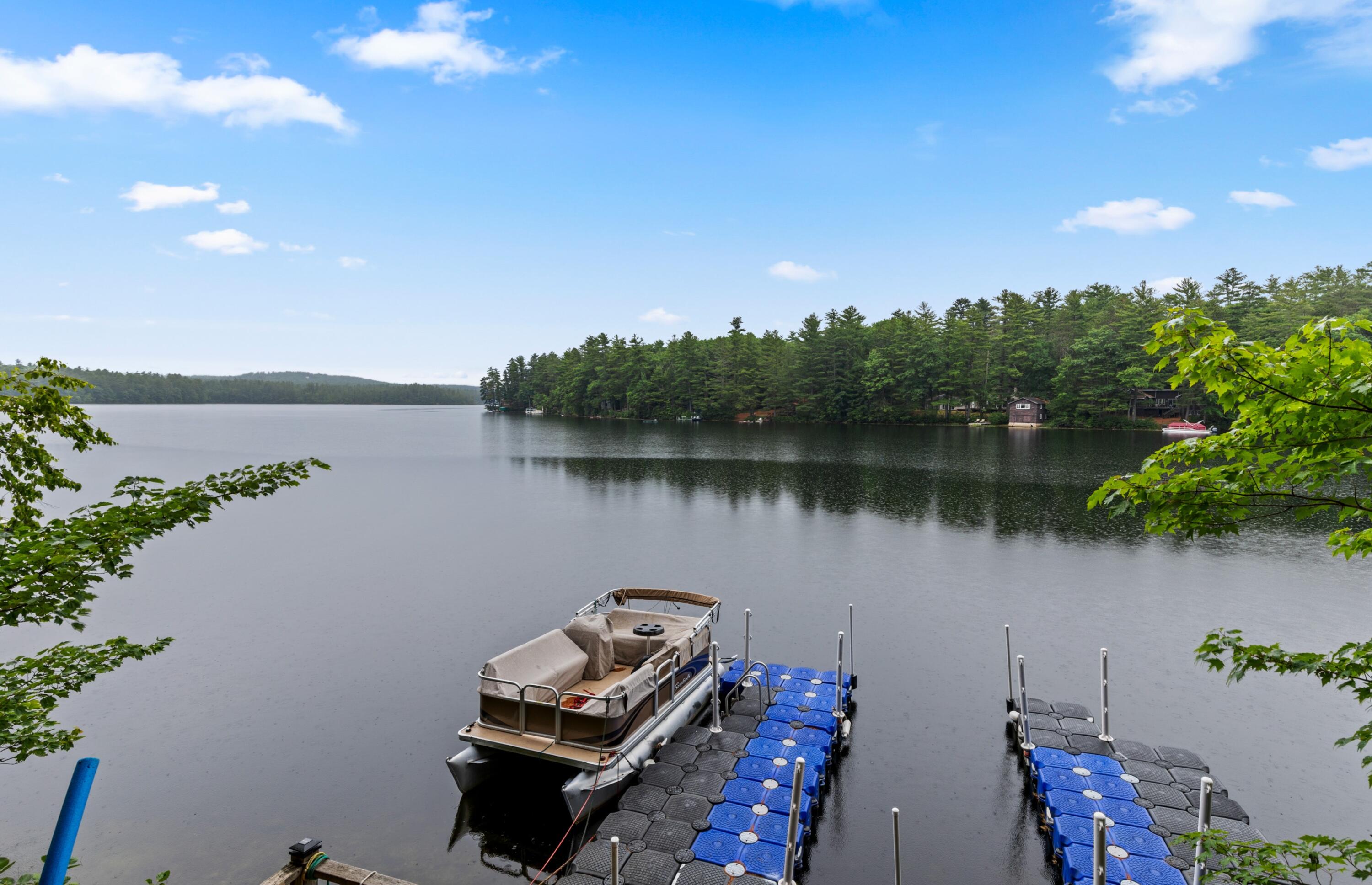 65 Black Point Road New Gloucester, ME 04260 - Photo 56 of 79 Dock and boat included in the sale.